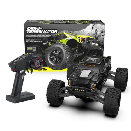 Rlaarlo Omni-Terminator Carbon Fiber MINI 1:10 Scale RTR Brushless Monster Truck, RZ001B-C