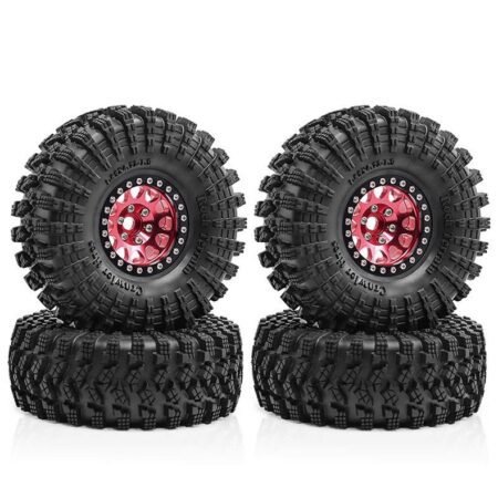 1.9inch Metal Wheel Set For 1/10 Red, Black, Bronze