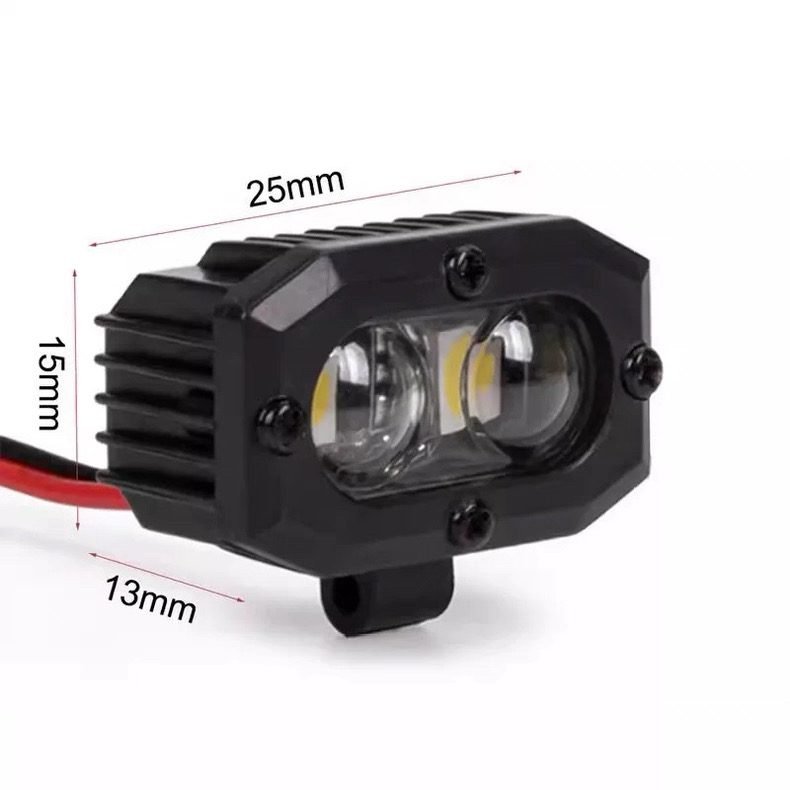Injora Rc Car Bright Double Led Lights Headlight Spotlight - Image 3