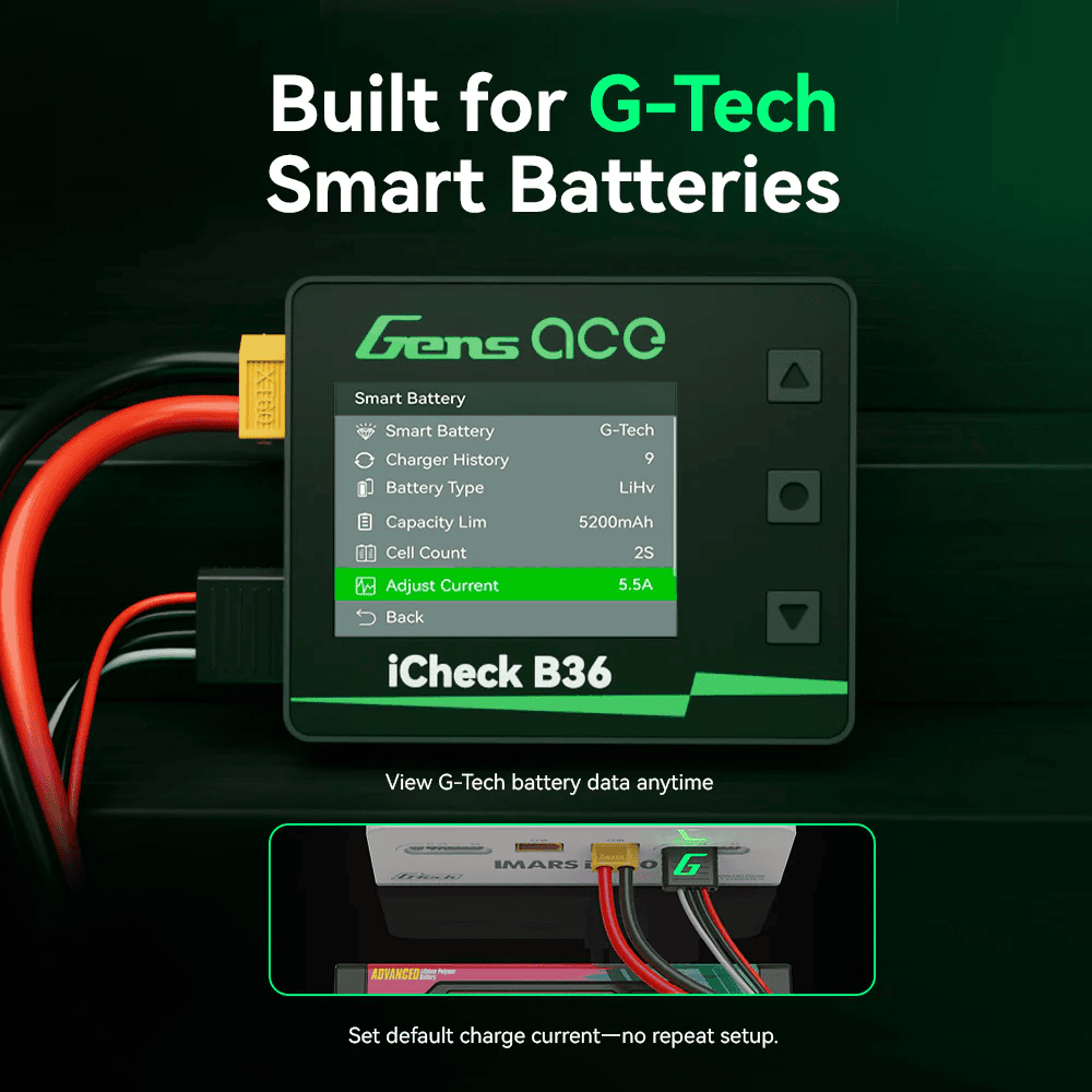 Gens ace iCheck B36 | Smart RC Battery Checker - Image 4