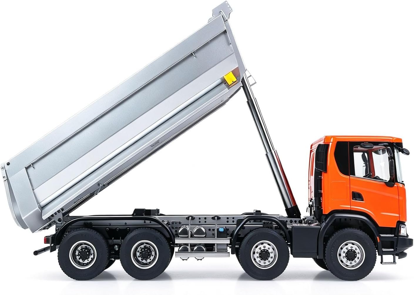 Double E 1/14 8X8 Remote Control Hydraulic Dump Truck || Metal Head - Image 10