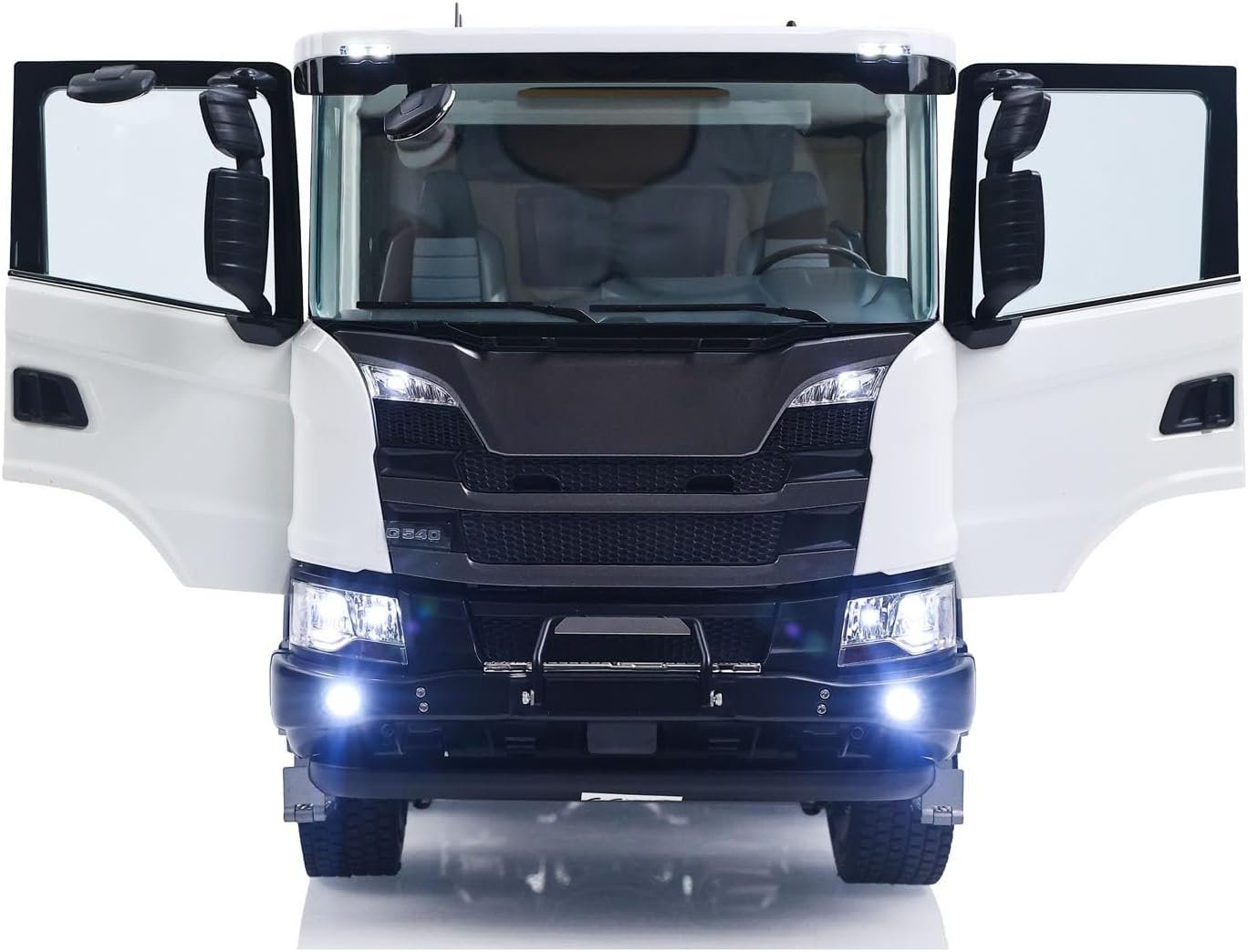 Double E 1/14 8X8 Remote Control Hydraulic Dump Truck || Metal Head - Image 9