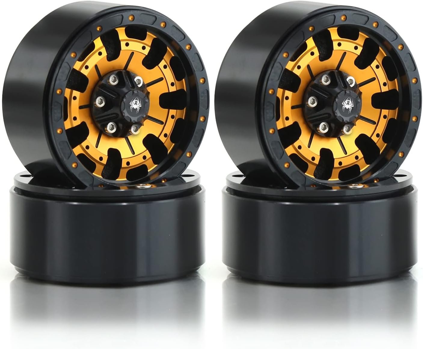 Red Spider 1.9 Beedlock Alloy Wheels || Gold - Image 5