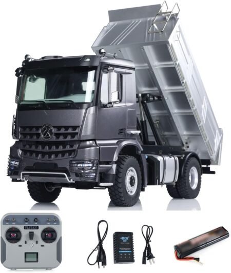 1/14 Kabolite 5701 RC Dump Truck 4x4 Remote Control Dumper Car Sound Light Model