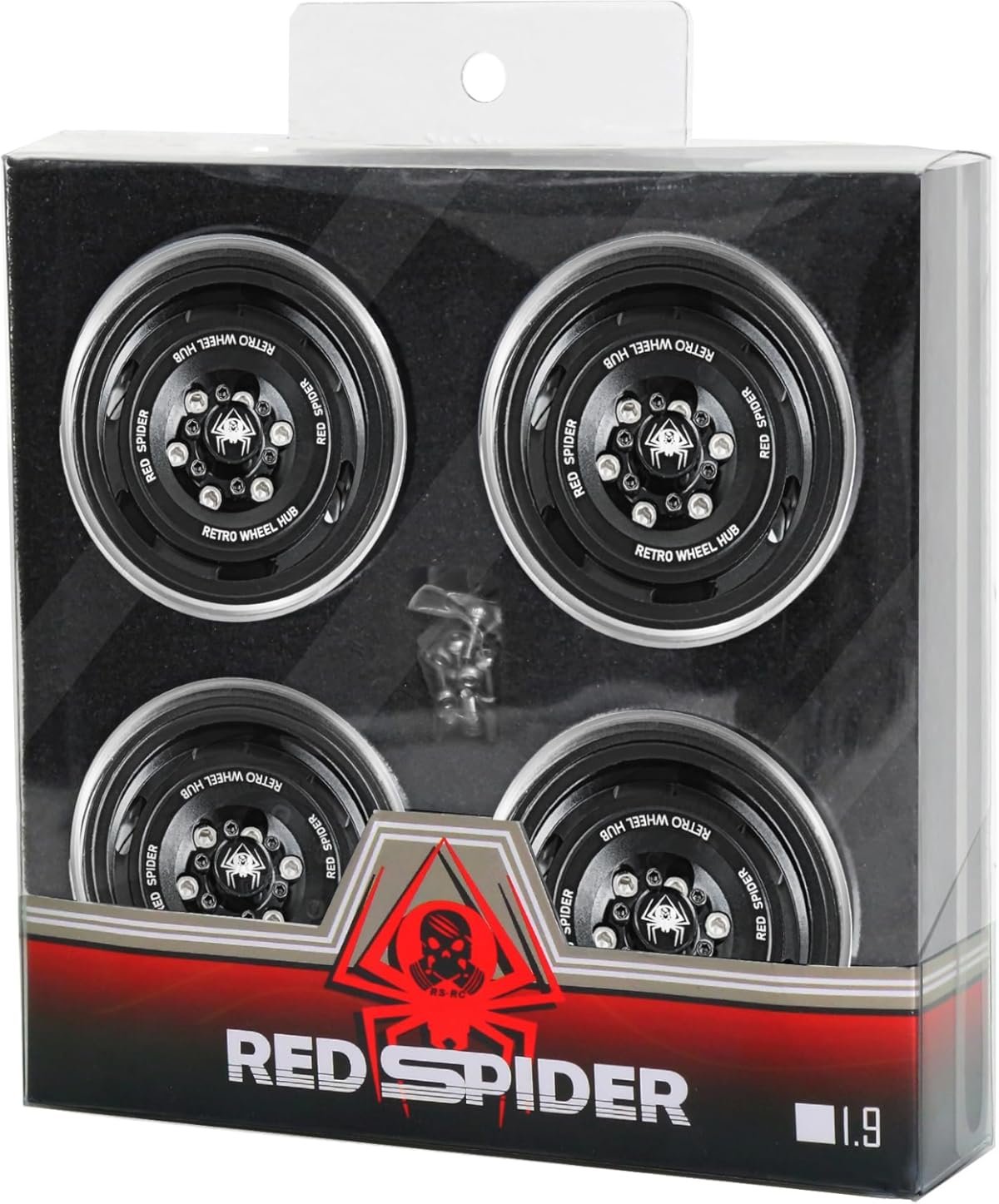 Premium Red Spider 1.9inch Beadlock Alloy wheels - Image 6