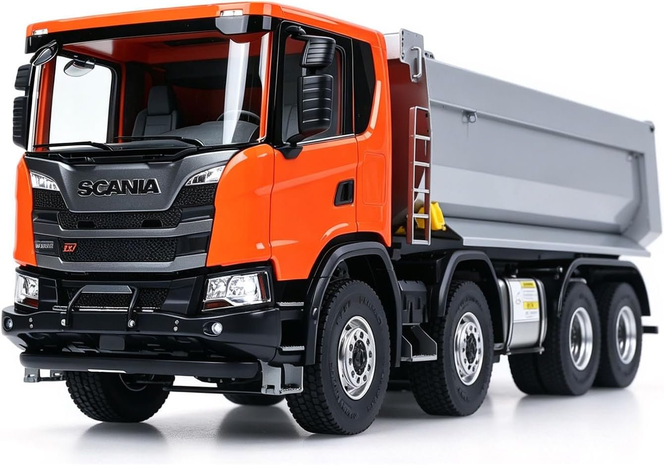 Double E 1/14 8X8 Remote Control Hydraulic Dump Truck || Metal Head - Image 2