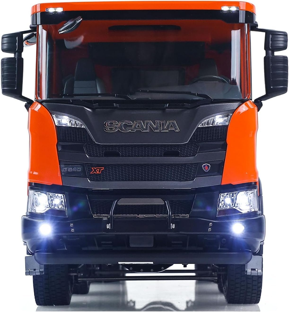 Double E 1/14 8X8 Remote Control Hydraulic Dump Truck || Metal Head - Image 8