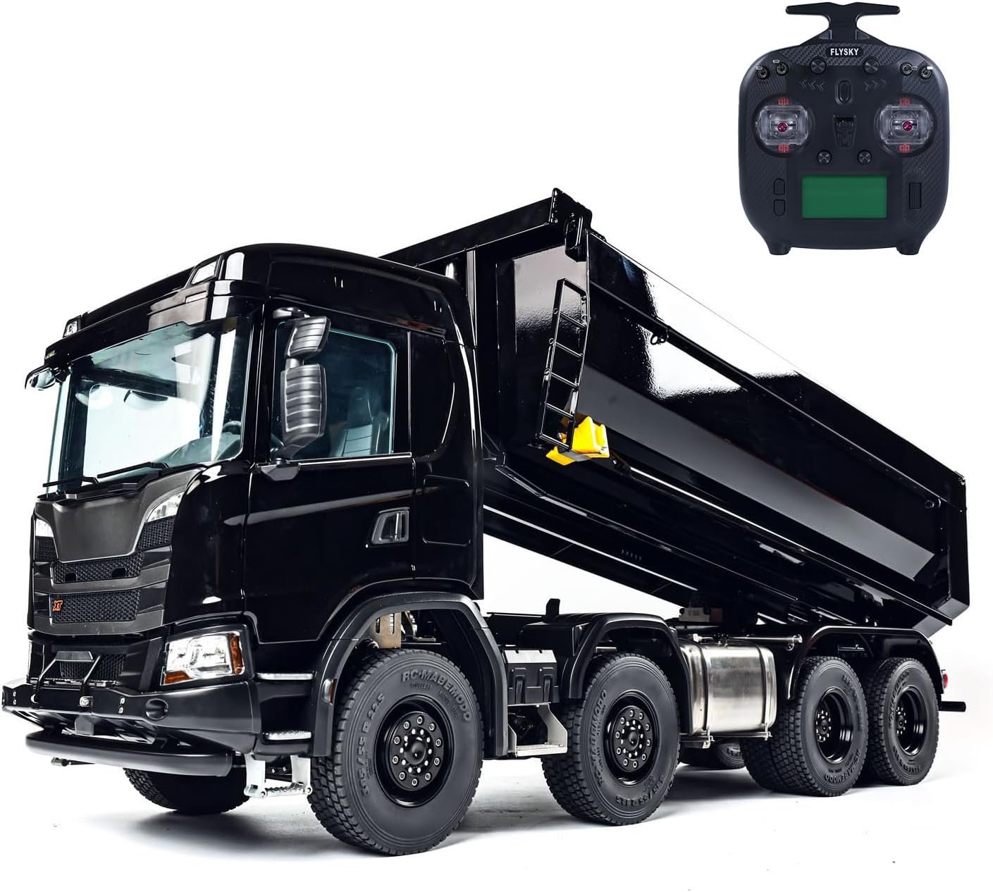 Double E 1/14 8X8 Remote Control Hydraulic Dump Truck || Metal Head - Image 4