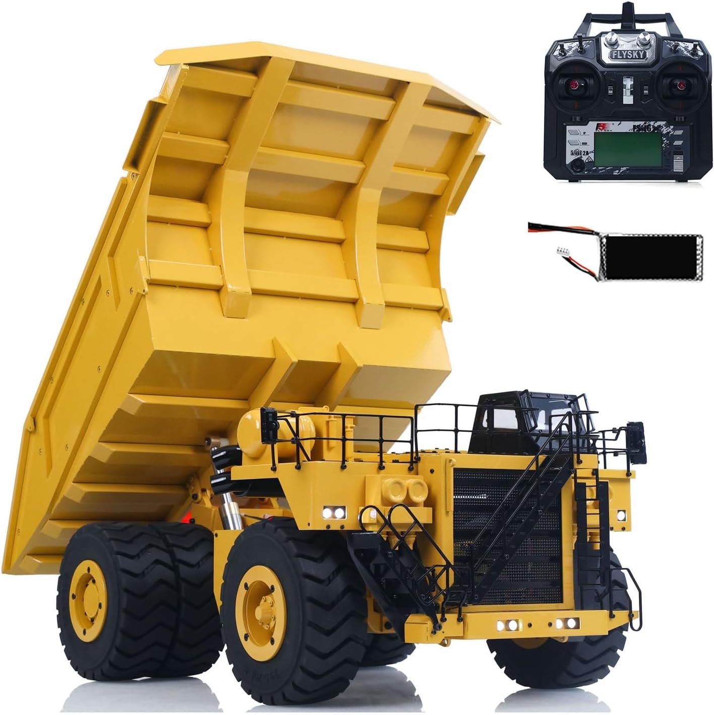 1/20 RC Metal Hydraulic Mining Truck 793D Heavy Construction Machine 25KG Loading Capacity - Image 5