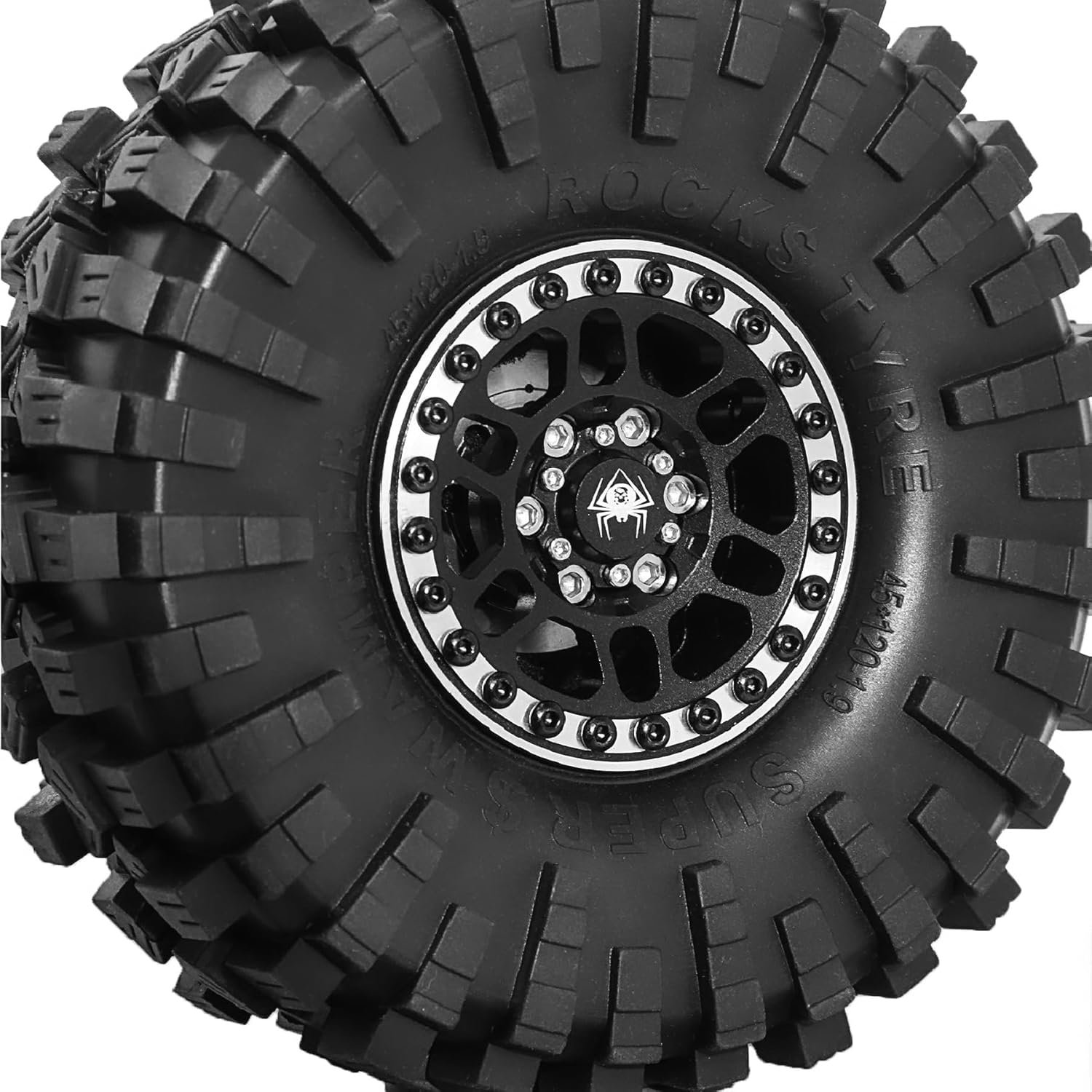 Premium Red Spider 1.9inch Beadlock Alloy wheels - Image 3