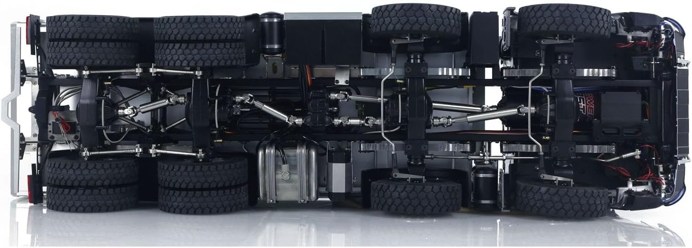 1/14 Kabolite K3367 8x8 Metal Hydraulic RC Tipper Remote Control Dump Truck - Image 10