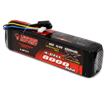 Leopard 4s 8000mah 60c with XT60