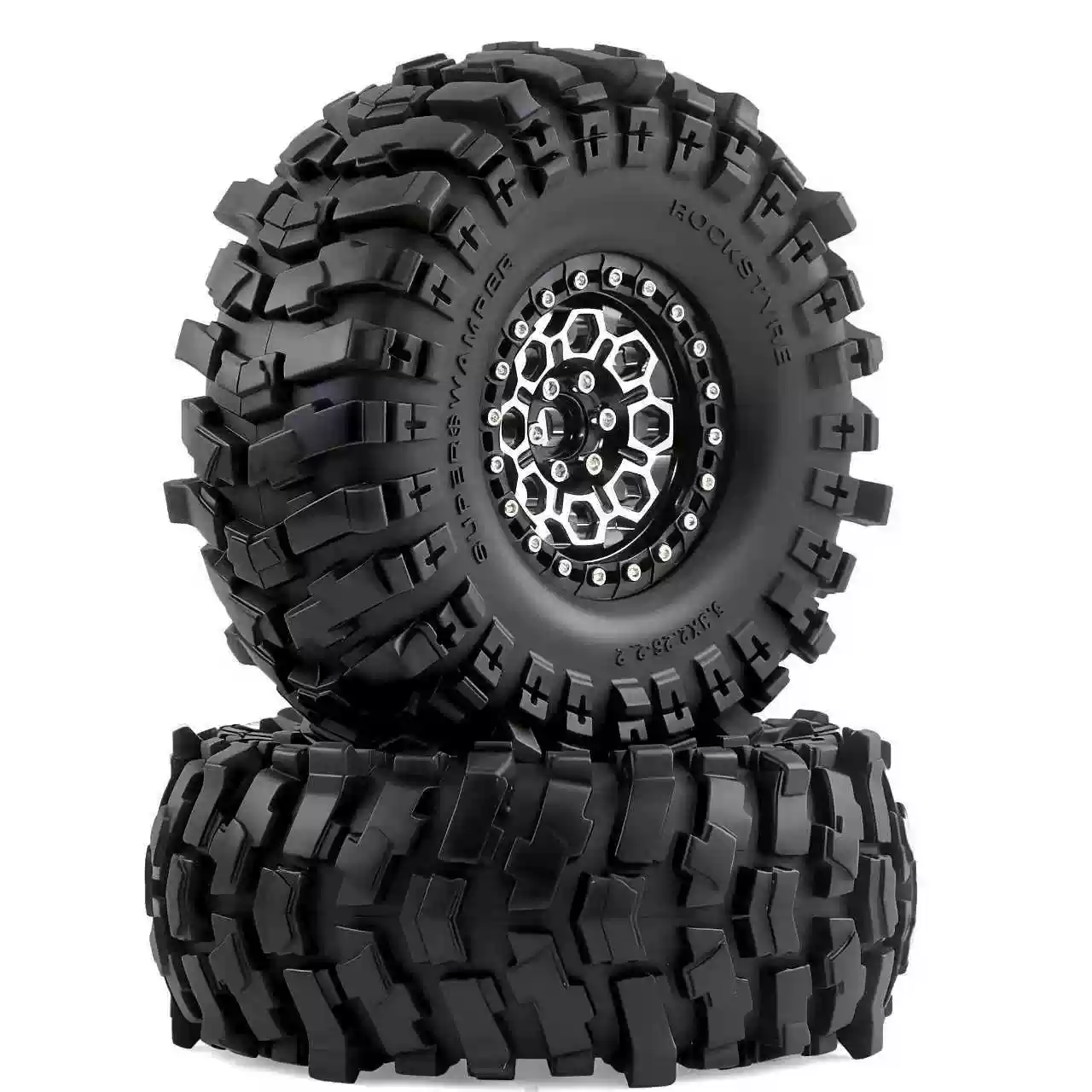 Red Spider 2.2" Honeycomb CNC Aluminum Beadlock Wheels - Image 2
