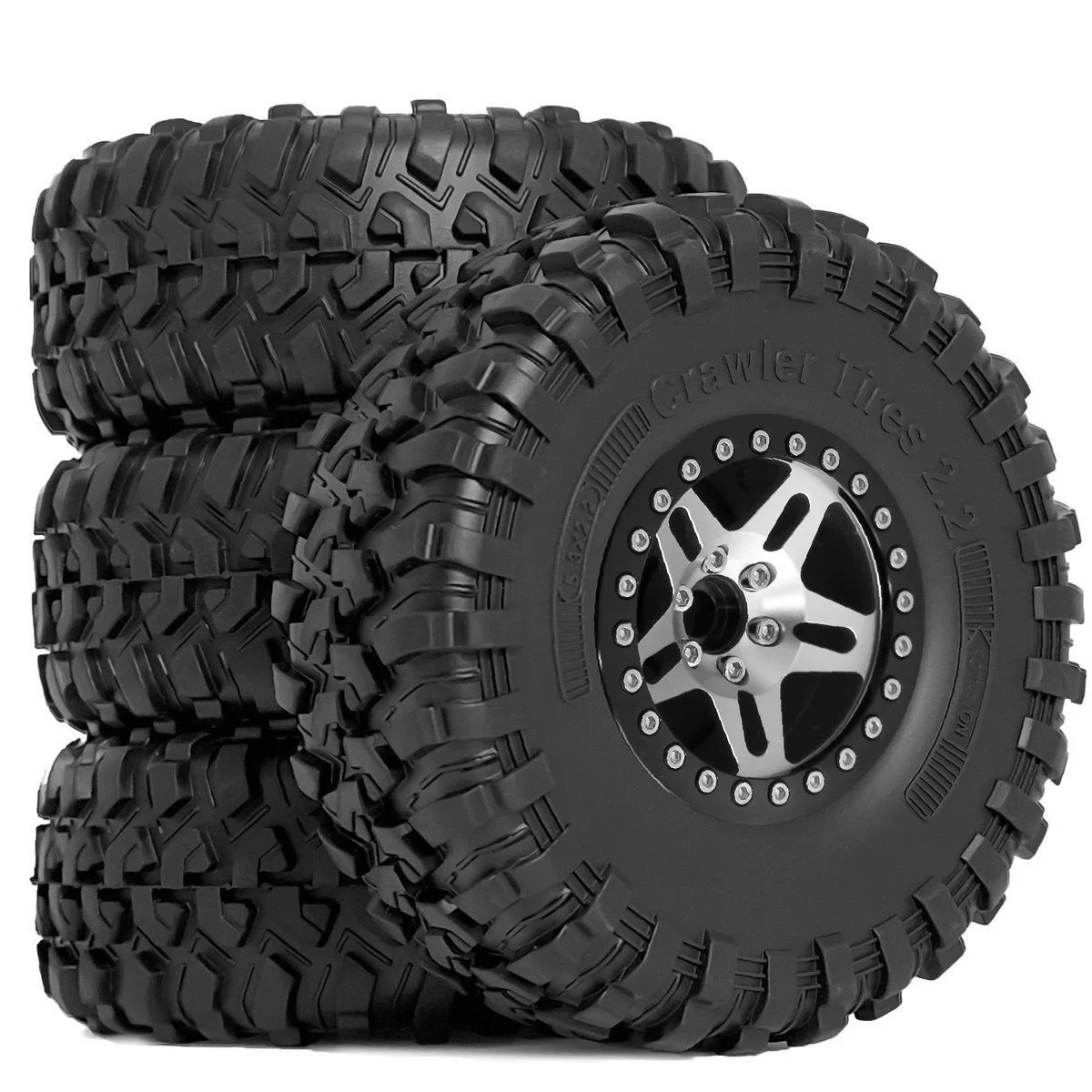 2.2inch Beadlock Alloy Wheels set of 4 - Image 2