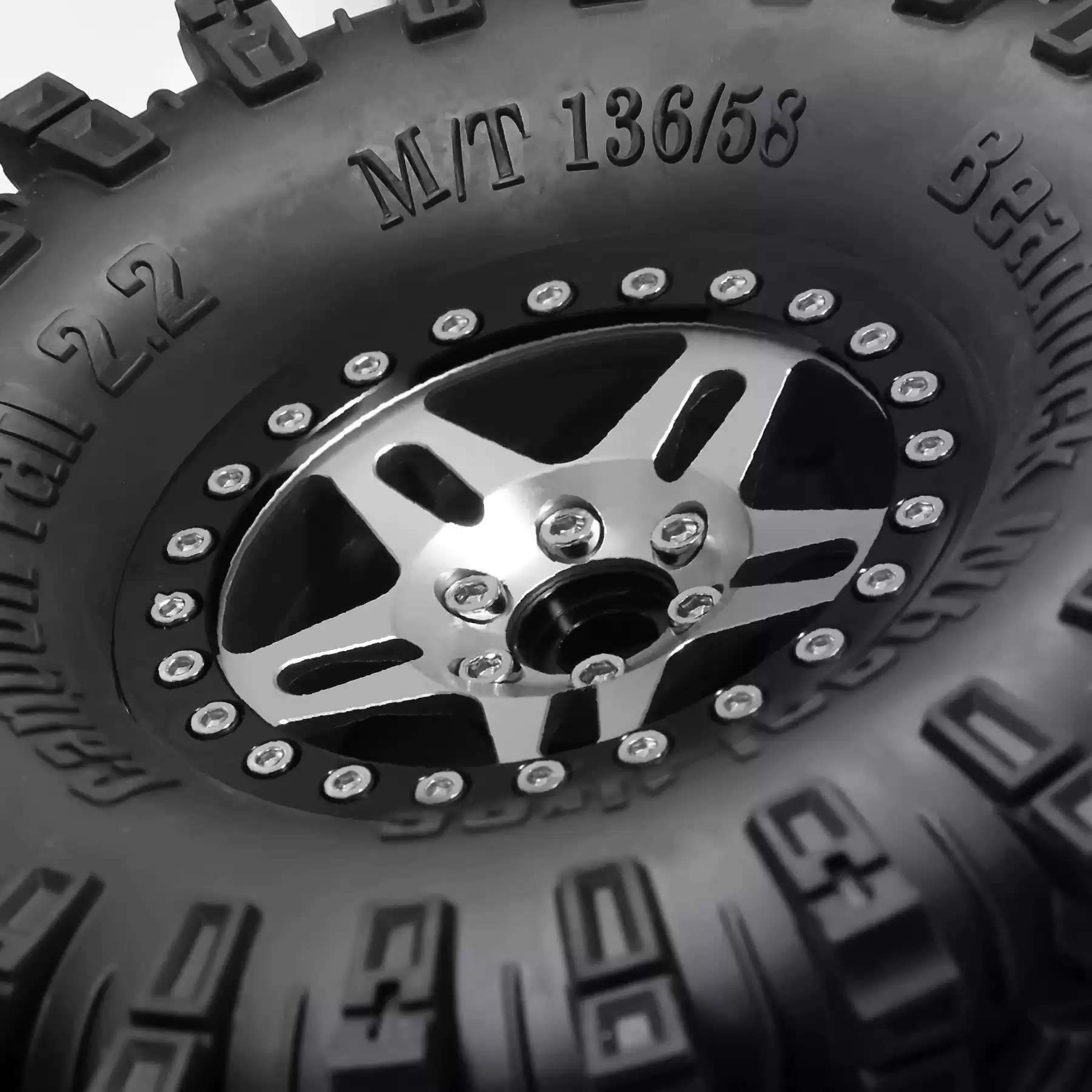 2.2inch Beadlock Alloy Wheels set of 4 - Image 3